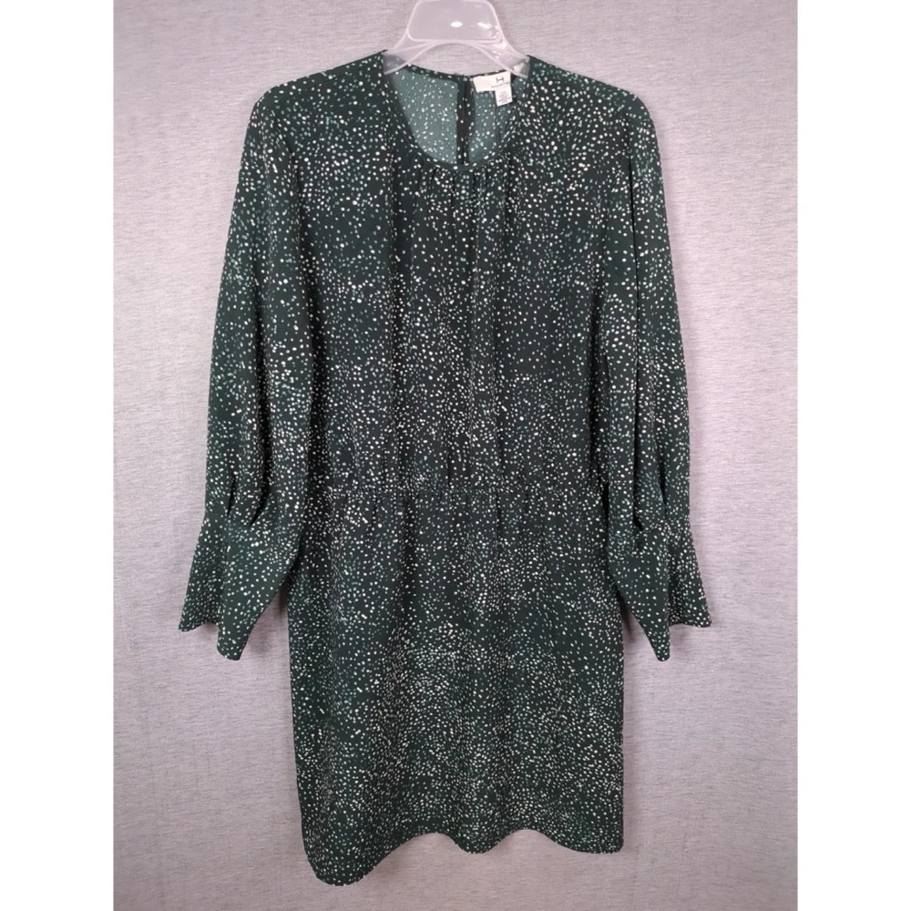 👯♀️Host Pick⚡️ H by Halston Elasticized Long Sleeve Dress - Picture 3 of 8